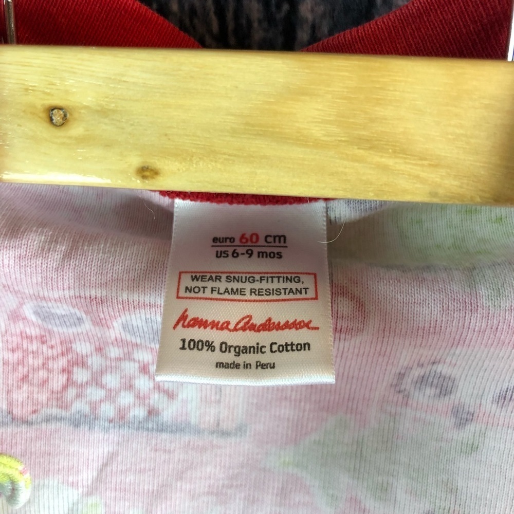 Hanna Andersson Holiday Winter Owl Organic Pajama - Picture 4 of 5